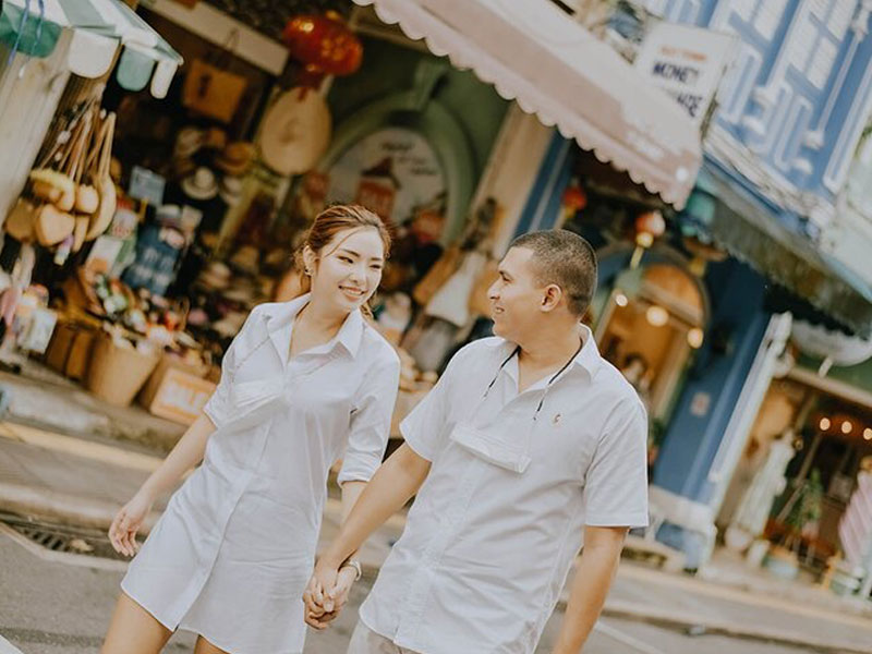 Phuket Old Town with a Photographer