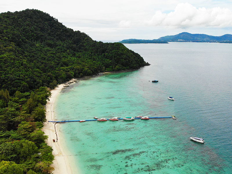 Private charter to Coral & Raya Islands
