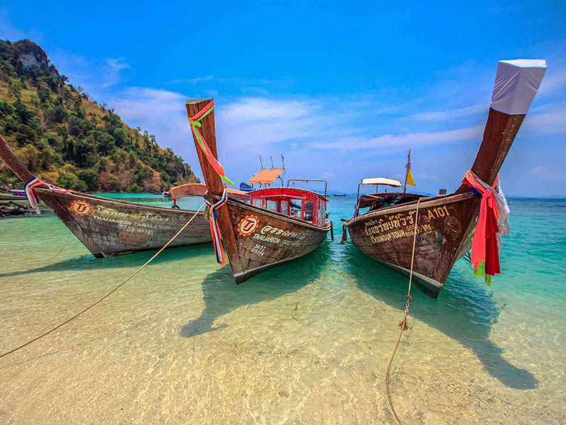 Krabi’s 4 Islands - Longtail Boat Tour